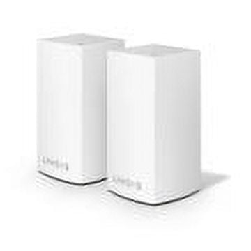 Linksys 2-Pack Velop Intelligent Mesh WiFi System, White