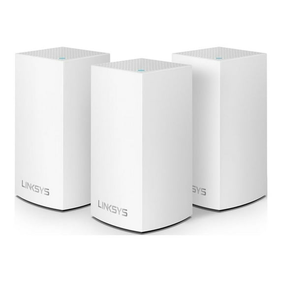Linksys 3 Pack Velop Intelligent Mesh WiFi System, White
