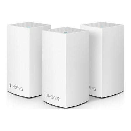 Linksys 3 Pack Velop Intelligent Mesh WiFi System, White