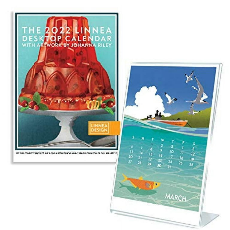 2025 Linnea Desktop Calendar kalli babbette