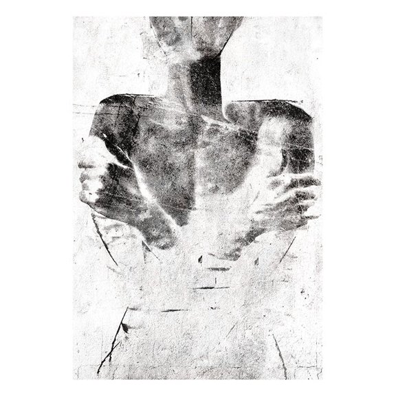 Linnea Frank - Armored Invert Print Wall Art, Modern Wall Decor For Living Room Bedroom, 24x36 UNFRAMED