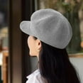 thumbnail image 1 of Linnome 1 Packs Womens Newsboy Cap Summer Straw Woven Beret Cap Vintage Visor Cap Cabbie Cap, 1 of 5