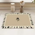 thumbnail image 1 of Linnome 11.81 x 15.75 Inch Rubber Drain Pad Heat Resistant Non Slip Pad for Kitchen Countertops Dish Drying and Table Protection, 1 of 6