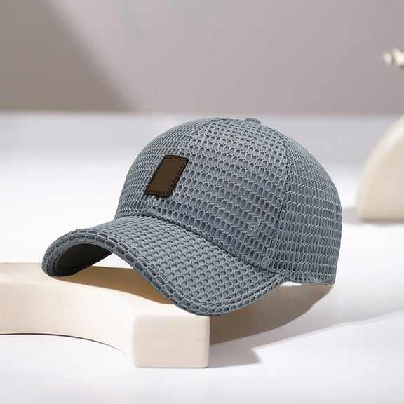 Linnome 3 Packs Mesh Hats for Men,Breathable Full Mesh Caps for Men,Quick Dry Cooling Caps for Women,Lightweight Trucker Sports Hats