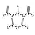 thumbnail image 1 of Linnome 5 Pack Metal Display Stand Adjustable Plate Photo Frame Art Holder Decorative Easel for Ceramic Plates Picture Canvas Craft Desktop Display, 1 of 6