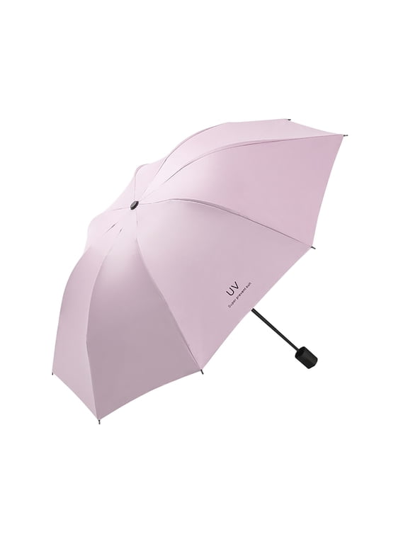 Automatic 3 Fold 8 Ribs Umbrella Windproof UV Protection Reverse Folding Umbrella Compact Travel Umbrella for Rain Sun Outdoor Travel