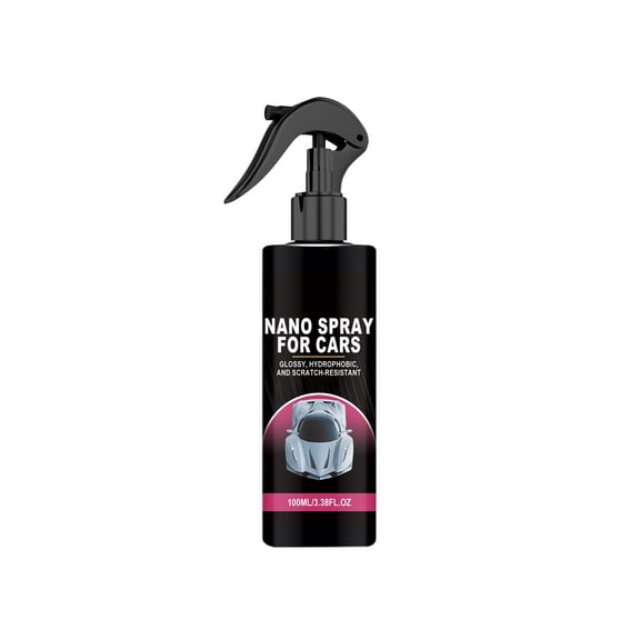 Linnome Car Coating Spray Automotive Nano Coating Spray 100ml for Car Paint Protection Rust Prevention Shine A