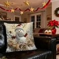 thumbnail image 1 of Linnome Christmas Pillow Set 18x18 Inches 4-Piece Decorative Cushion Covers for Living Room Sofa Holiday Decor Excluding Filler, 1 of 6