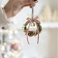 thumbnail image 1 of Linnome Christmas Wreath with Bell Accents, Front Porch and Window Hanging Decor for Holiday Home Display, 1 of 6