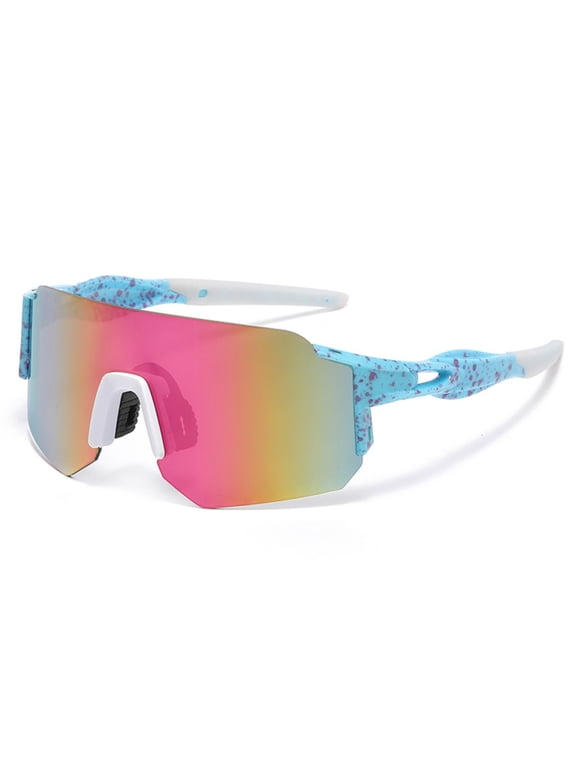 Cycling Sports Sunglasses UV Protection Windproof Outdoor Bike Riding Glasses for Running Climbing Road Cycling