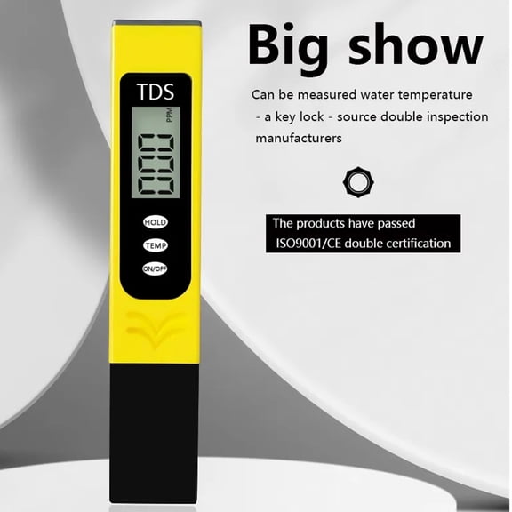 Linnome Digital PH Meter Tester Automatic Calibration Water Quality Monitor For Hydroponics Pool Aquarium Drinking Water Lab