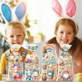 thumbnail image 1 of Linnome Easter Baking Treat Bags Candy Snack Cookie Storage Pouches 50 Pcs for Home Kitchen Party Favor Gift Wrapping Spring Easter Holiday Decor, 1 of 6