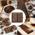 thumbnail image 1 of Linnome Food Grade Silicone Chocolate Molds for Home Kitchen Baking Dessert Candy Making Craft Tool Needs, 1 of 6