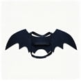 thumbnail image 1 of Linnome Halloween Black Wings Pet Harness Costume Accessory Adjustable Neck Chest Straps With for Small Medium Dogs Cats Party Photo Prop, 1 of 8
