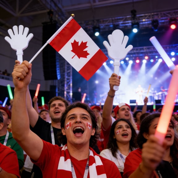 Linnome Hand Wave Flag 8x6 Inches Small Banner for Sports Game Fan Party Bar Celebration Cheering Decoration Supplies