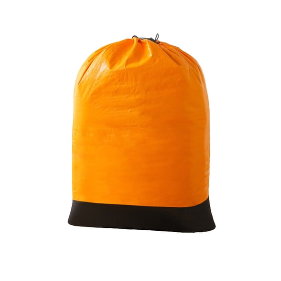 Linnome Large Drawstring Storage Sack Waterproof Clothes Organizer Reinforced Bottom Dust Proof Laundry Garment Bag with Tight Seal for Closet Wardrobe Travel Seasonal Clothing Storage