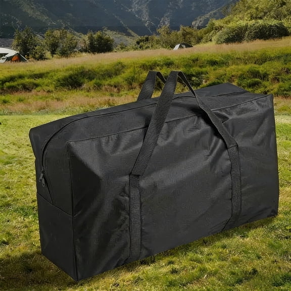 Linnome Multipurpose Heavy Duty Storage Tote Bag For Camping Gear Travel Luggage Home Organization Collapsible Durable