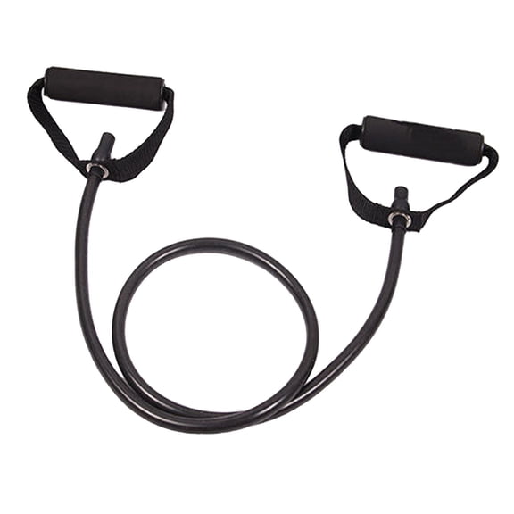 Linnome Pack of 1 Resistance Bands with Handles, Single Anti-Slip Fitness Bands, Exercise Bands for Resistance Training, Physical Therapy, Home Workouts, Fitness, Pilates
