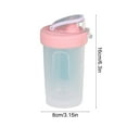 thumbnail image 1 of Linnome Pack of 1 Shaker Bottle with Pill Organizer and Storage for Protein Powder, 1 of 6