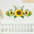 thumbnail image 1 of Linnome Painted Sunflower Plant Wall Stickers for Home Bedroom Entryway Decor Home Styling Needs, 1 of 6