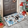 thumbnail image 1 of Linnome Pet Feeding Mat Diatomite Ultra Water Absorbent Anti-Spill Anti-Slip Rectangular Placemat for Dog Cat Food Water Bowl Floor Protection 15.74x23.62in, 1 of 9