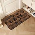 thumbnail image 1 of Linnome Pet Feeding Mat Diatomite Ultra Water Absorbent Anti-Spill Anti-Slip Rectangular Placemat for Dog Cat Food Water Bowl Floor Protection 15.74x23.62in, 1 of 9