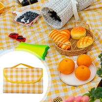 Linnome Picnic Blanket Portable Handy Mat 79” X 60” Waterproof Sandproof Rug for Outdoor Beach Hiking Grass Travel