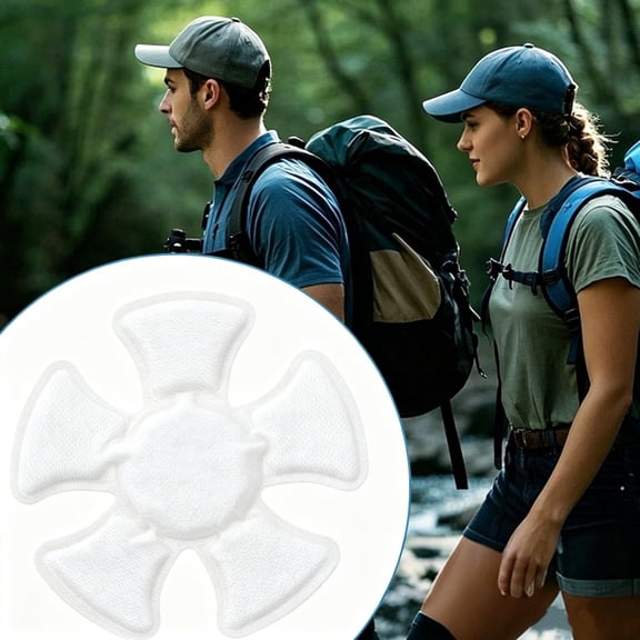 Linnome Reusable Gel Cooling Ice Cap Portable Heat Relief Cool Pad Outdoor Travel Fever Cold Compress Cool Sticker for Summer Heatstroke Prevention