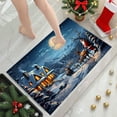 thumbnail image 1 of Linnome Christmas Entrance Door Mat, Absorbent and Nonslip Foot Mat for Household Use, Dirt-Proof Bathroom Rug Size 15.7x23.6 Inches, 1 of 6
