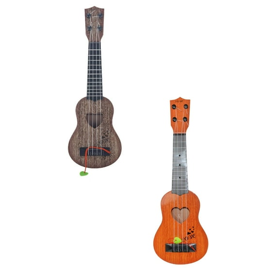 Linnyunggg Beginner Classical Ukulele Guitar Educational Musical Instrument Toy For Kids Baby Guitar for 2 Years Old Kid Musical Instruments Set