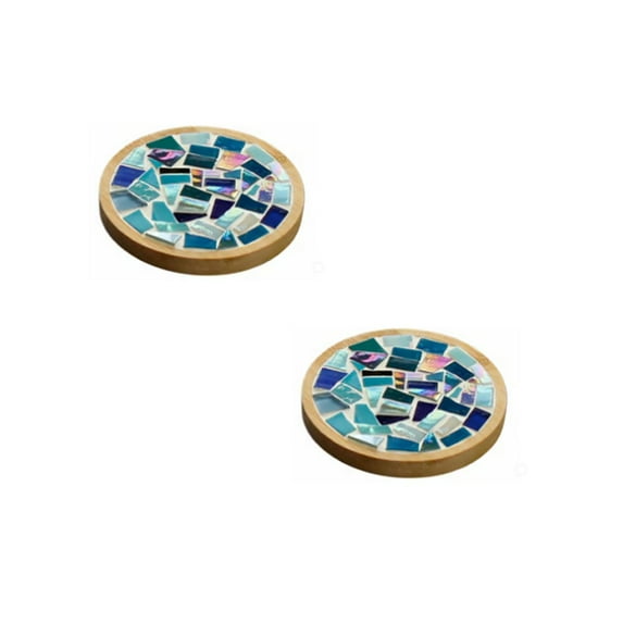 Linnyunggg Glass Tile Wooden Crafts (For Adults) Mixed Color Kits DIY Crafts Kits (For Adult Beginners) Making Kits (For Handmade Home Gifts) 2PCS Easter Arts And Crafts for Kids Ages 8-12 DIY Arts