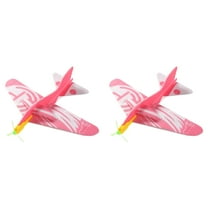 Linnyunggg Kids Toy Roundabout Aircraft Foam Paper Airplane Model Hand Throw Planes Toys For Children 2PCS Kids Side by Side Battery Operated Foam Finger #1