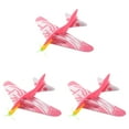 thumbnail image 1 of Linnyunggg Kids Toy Roundabout Aircraft Foam Paper Airplane Model Hand Throw Planes Toys For Children 3PCS Board Games for Toddlers 2 Years Old Kids Learning Ages 3-5, 1 of 5