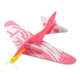 thumbnail image 1 of Linnyunggg Kids Toy Roundabout Aircraft Foam Paper Airplane Model Hand Throw Planes Toys For Children Kids Lacing Cards Girls Building Games for Kids Ages 3-5, 1 of 5