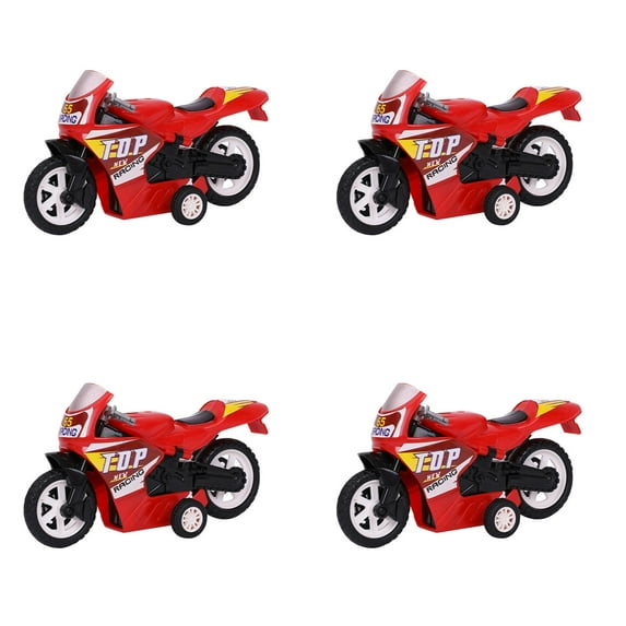Linnyunggg Pull Back Mini Vehicle Cartoon Car Kids Birthday Party Toys For Boys Baby Kids Educational Model Toy 4PCS for School Focus Factor for Kids Activities