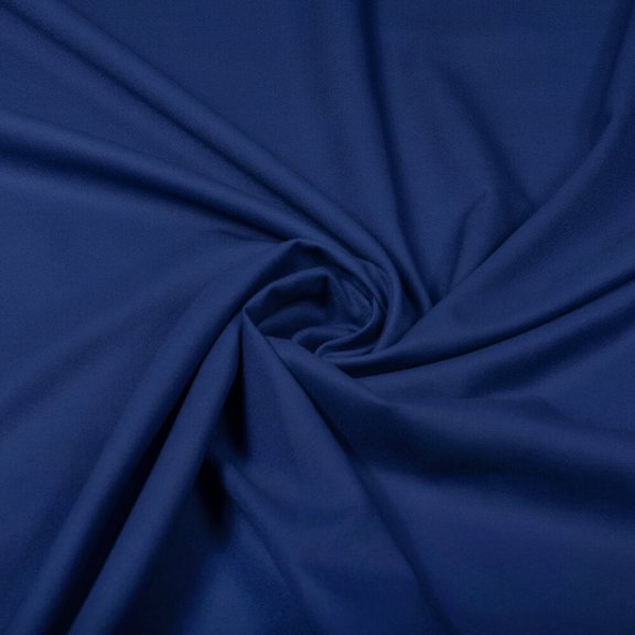 Lino Italiano 60" Fabric by The Yard - Royal Blue