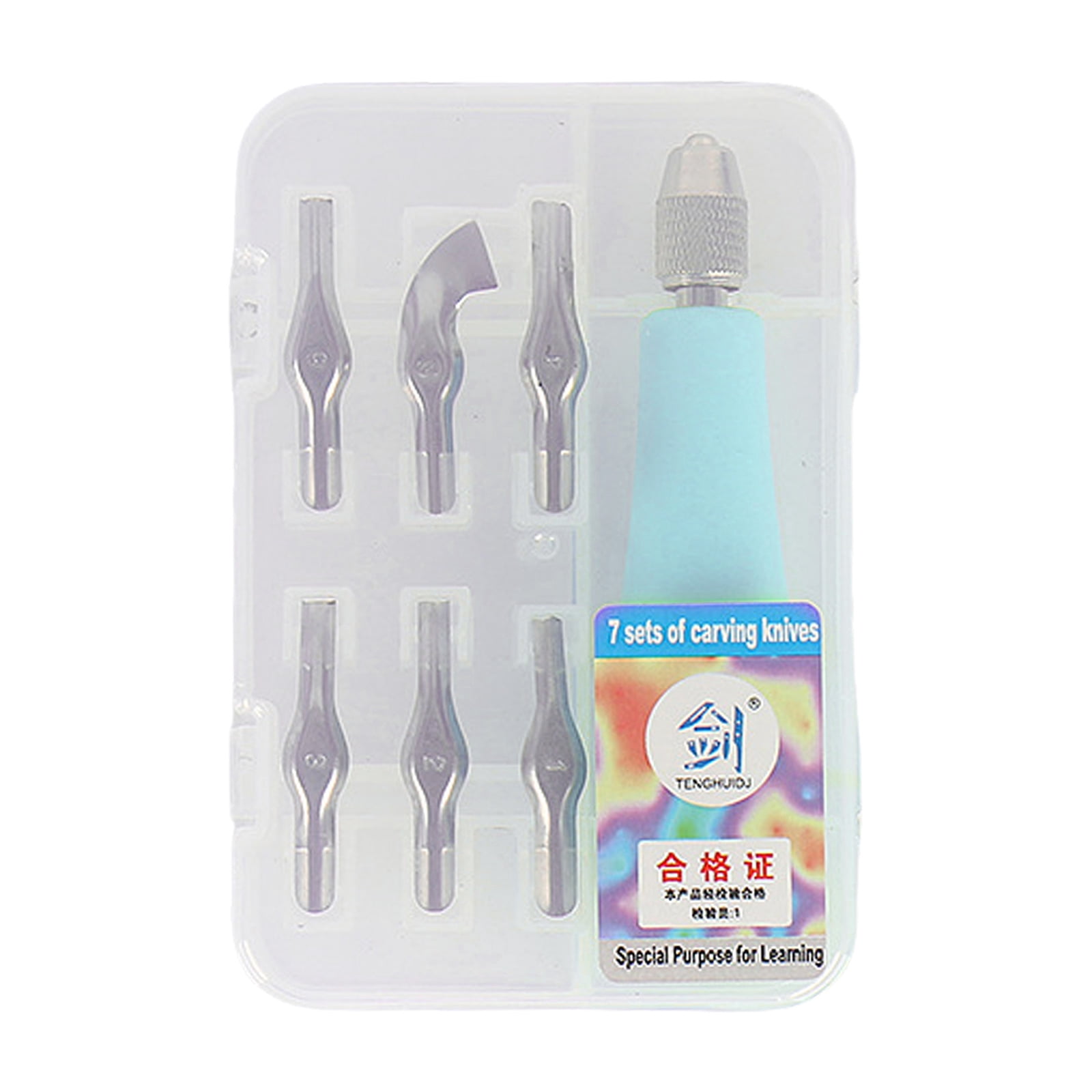 Linoleum Cutter with 6 Size Cutting Head Assorted Lino Cutter Carving ...