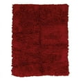 thumbnail image 1 of Linon 3A Flokati Hand Woven Wool 4'x6' Rug in Red, 1 of 6