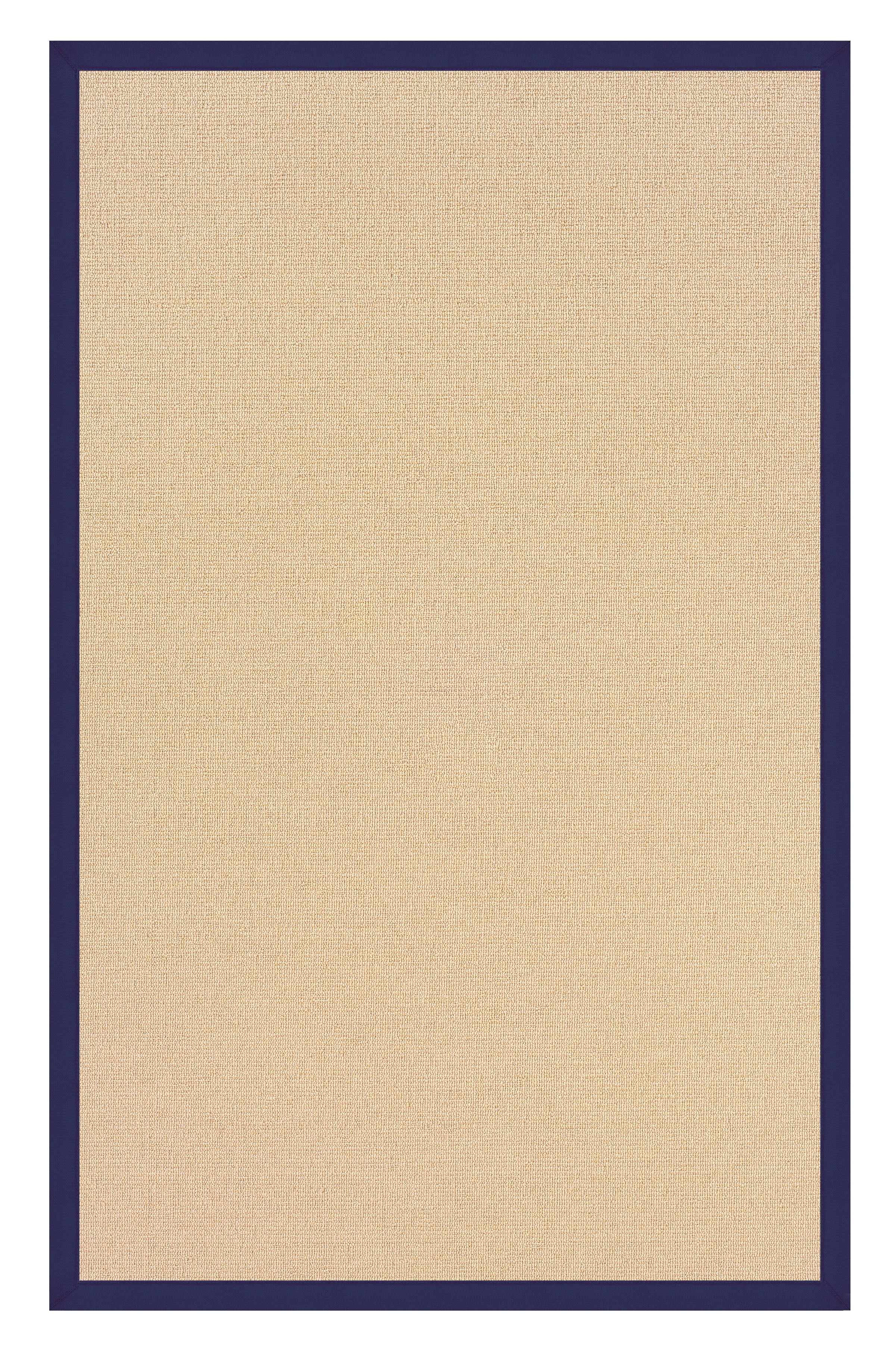 Linon Athena Natural & Blue 9.10x13 Area Rug