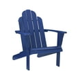 thumbnail image 1 of Linon Acacia Adirondack Chair, Blue, 1 of 15