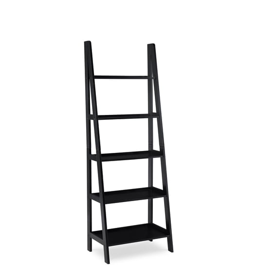 Linon Acadia 5-Shelf Ladder Bookshelf, Multiple Finishes