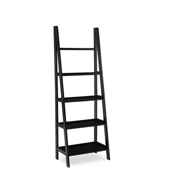 Linon Acadia 5-Shelf Ladder Bookshelf, Multiple Finishes