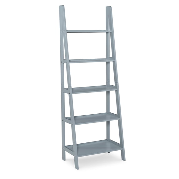 Linon Acadia Ladder Bookshelf, Grey