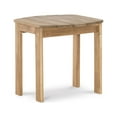 thumbnail image 1 of Linon Adirondack Solid Acacia Wood End Table, 18" Tall, Acorn Finish, 1 of 15