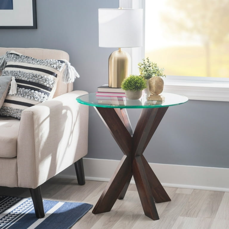 Allard Accent Table - Brown Allard Accent Table - Brown