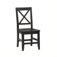 thumbnail image 1 of Linon Anna Collection Dining Chair, Antique Black, 17.75 inch Seat Height, 1 of 5