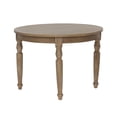 thumbnail image 1 of Linon Anthem 42" Round Rustic Dining Table with Turned Legs, 1 of 9