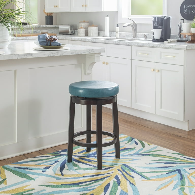 Teal counter stool sale