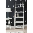 thumbnail image 1 of Linon Ashville 5-Tier Ladder Bookcase, White, 1 of 15