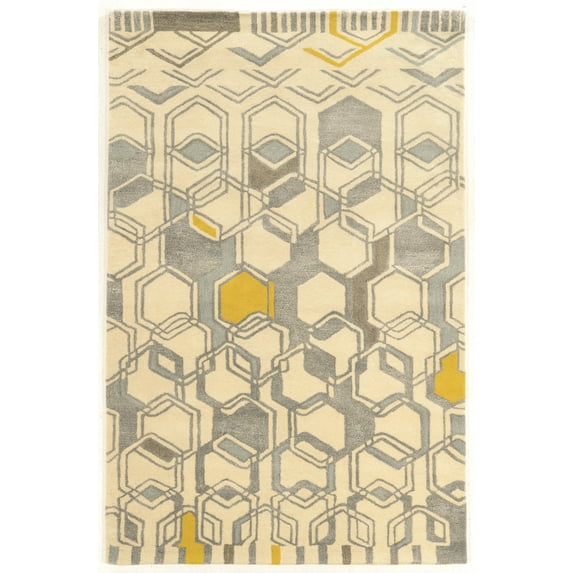 Linon Jute Soumak 2' x 3' hand knotted Rugs in Beige and Russet